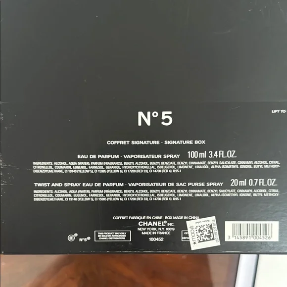 CHANEL No. 5 Perfume in Elegant Box - Picture 4 of 5